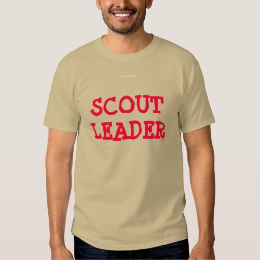 scout leader t shirt
