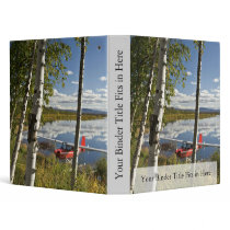 Scout on Kanuti Lake binders