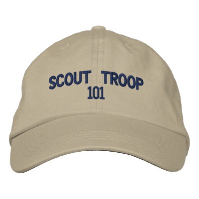 Scout Troop CAP Embroidered Hat Scout Troop CAP Embroidered Hat