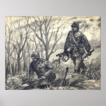 Scouts dig in print