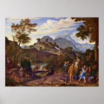 Scouts from the Promised Land by Joseph Koch Poster