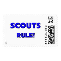 Scouts Rule! Postage Stamp