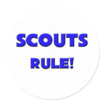 Scouts Rule! stickers