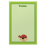 Scowling Boy Cute Pirate Stuff Customizable Stationery Design