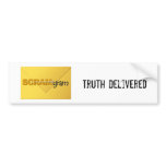 SCRAM*gram Bumper Sticker Logo w/Text
