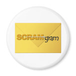 SCRAM*gram Magnet Standard Logo