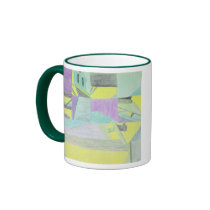 Scrambled scene--yellow mug