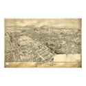 Scranton Pennsylvania 1892 Antique Panoramic Map posters by terraprints_classic Scranton Pennsylvania 1892 Antique Panoramic Map posters