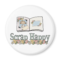 Scrap Happy magnets