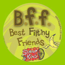Scrap Kins "Best Filthy Friends" Sticker Sheet