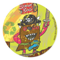 Scrap Kins "Pirates of Smelly Cove" Sticker Sheet