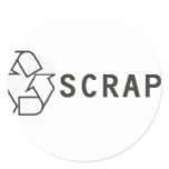 SCRAP LOGO stickers