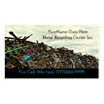 Scrap Metal Recycler Dump or Depot Center Business Card