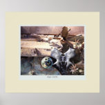 Scrap metal still life print