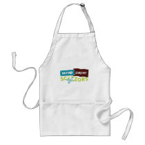 Scrap Paper Scizzors Apron