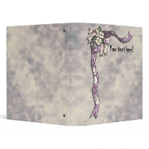 Scrapbook Binder - Ribbon & Blossoms
