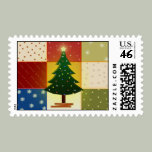 Scrapbook Christmas Tree Postage