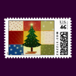 Scrapbook Christmas Tree Postage