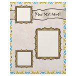 Scrapbook Decoupage Craft Paper letterhead