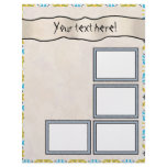 Scrapbook Decoupage Craft Paper letterhead