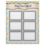 Scrapbook Decoupage Craft Paper letterhead