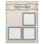 Scrapbook Decoupage Craft Paper letterhead