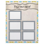 Scrapbook Decoupage Craft Paper letterhead