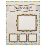 Scrapbook Decoupage Craft Paper letterhead