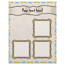 Scrapbook Decoupage Craft Paper Customized Letterhead