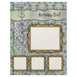 Scrapbook Layout Pages - 03 Letterhead Template