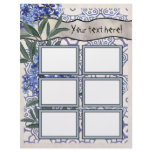 Scrapbook Layout Pages - Six Frames Letterhead