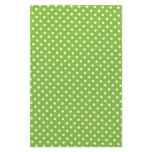 Scrapbook Paper - Green Polkadot Stationery Design