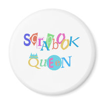Scrapbook Queen magnets