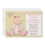 Scrapbook Style Baby Shower Invitation