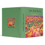 Scrapbook Tulips Your Name Family Scrapbooks Binders