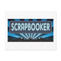 Scrapbooker Marquee postcards