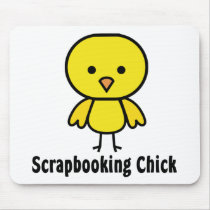 Scrapbooking Chick Mouse Mats