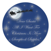 Scrapbooking Christmas stickers