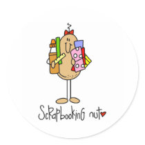 Scrapbooking Nut Stickers
