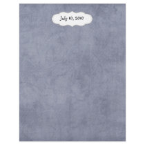 scrapbooking paper personalized flyer