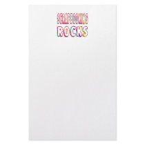 Scrapbooking Rocks Custom Stationery