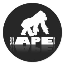 Scraped - APE Sticker