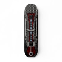 Scraped - Tech Metal Skateboard by Scraped Scraped - Tech Metal Skateboard