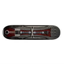 Scraped - Tech Metal Skateboard