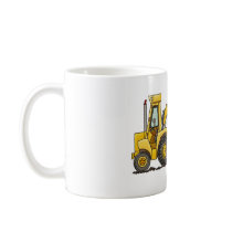 Scraper Dirt Mover Excavator Construction Mugs by art1st Scraper Dirt Mover Excavator Construction Mugs