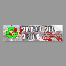 scrappage bumper stickers
