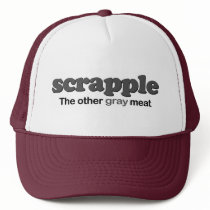 Scrapple Grey Meat hats by worldsfair Scrapple Grey Meat hats