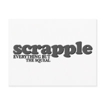 Scrapple Squeal postcards by worldsfair Scrapple Squeal postcards