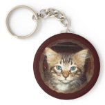 Scrappy Kitten Key Chain