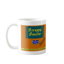 Scrappy Snack Label Mug by ChiaPetRescue Scrappy Snack Label Mug